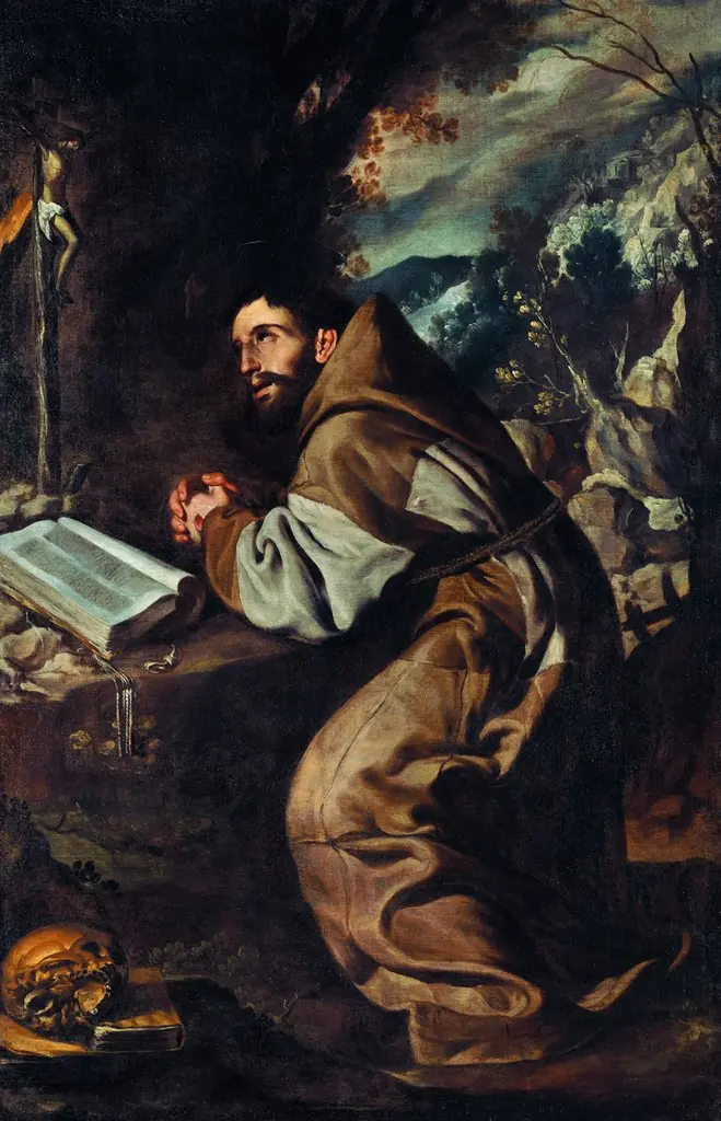 St. Francis Praying