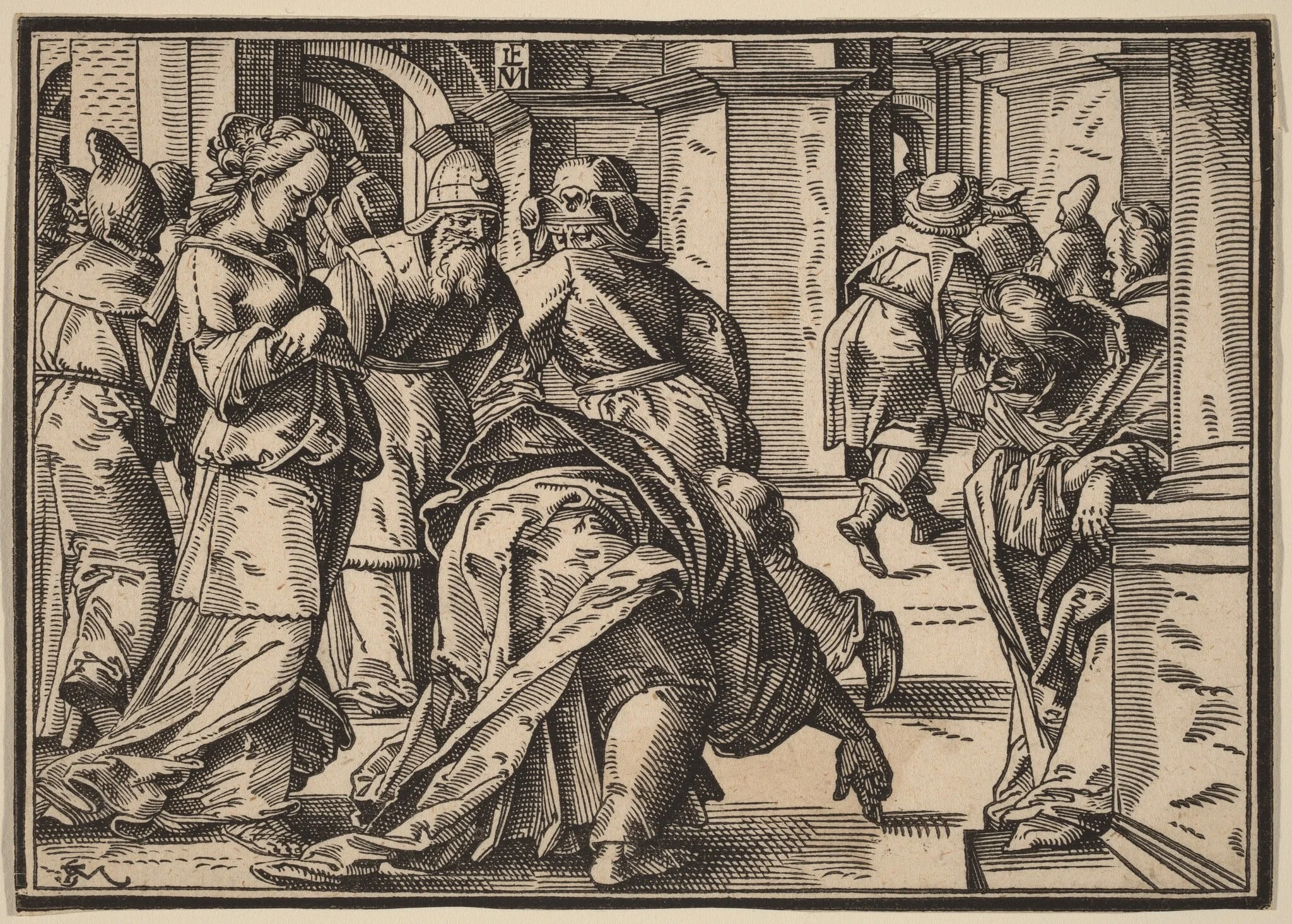 Christ Tells His Disciples of the Last Judgment