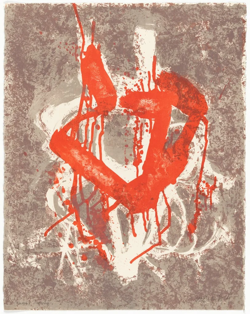 Untitled, by Ulfert Wilke, ink, 1961