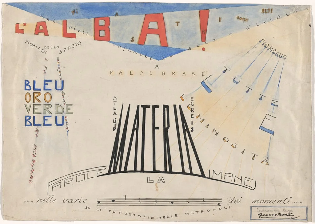 Untitled, by Gino Cantarelli, watercolor, 1919