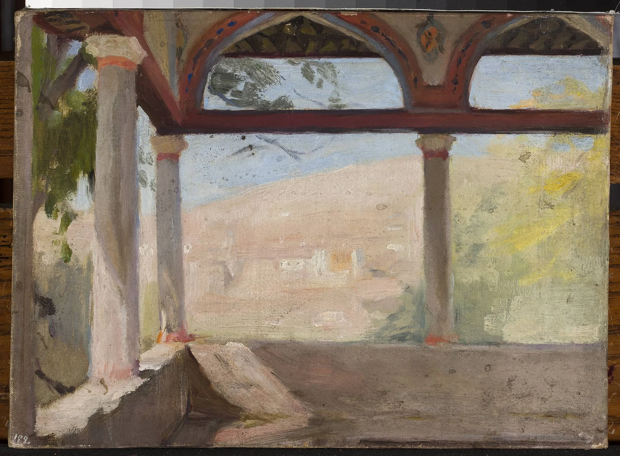Summer house of Maria Potocka in Bakhchisaray. From the journey to Crimea