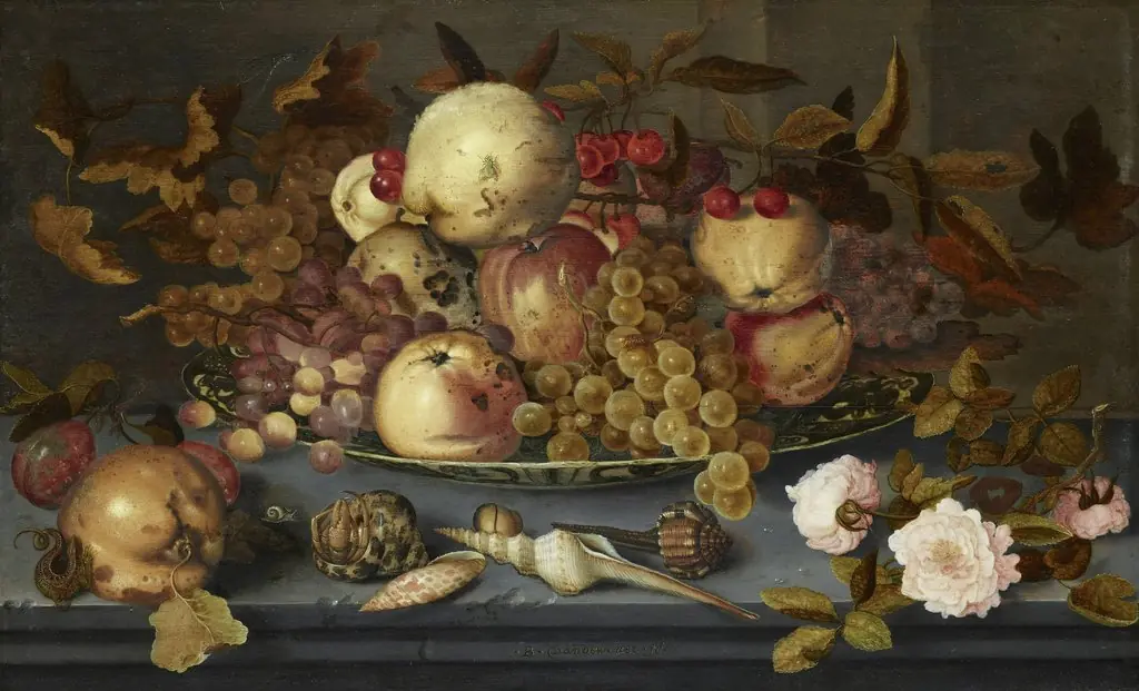 Still-life with Dish of Fruit