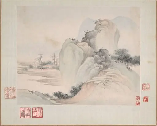 清  樊圻  為玉翁作山水圖  冊|Landscapes Painted for Yuweng