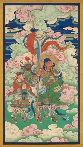 清   佚名   監門關聖帝君圖      軸|Guan Yu