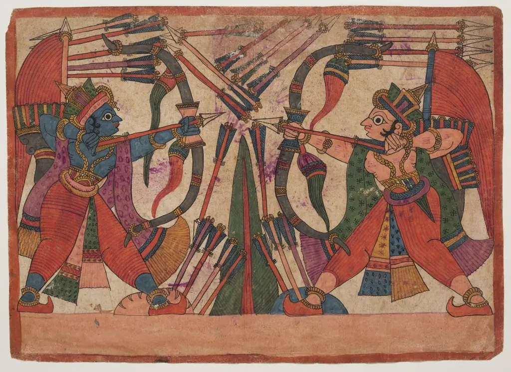 Scene from the Ramayana