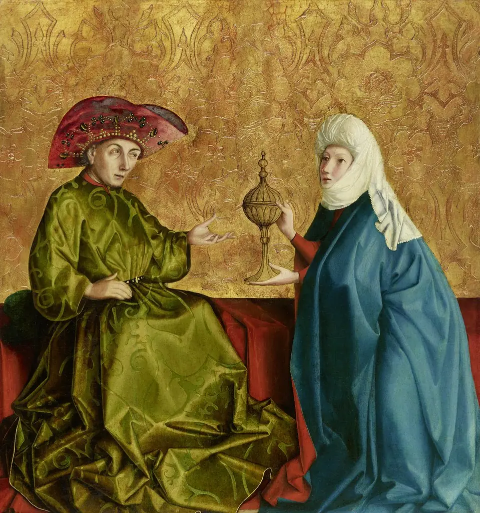 The Queen of Sheba before Solomon