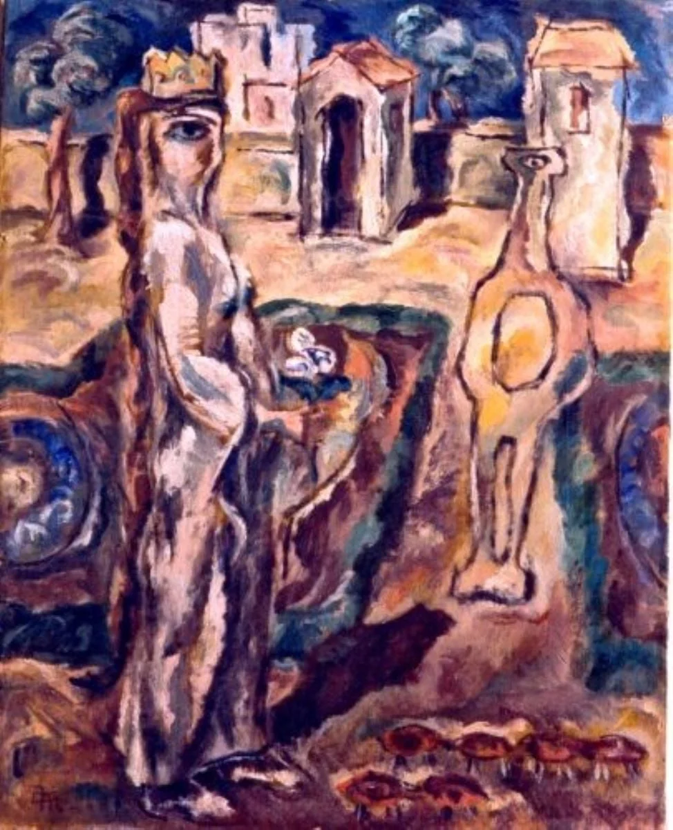 Compoziție, by Corneliu Michăilescu, unspecified, 1930