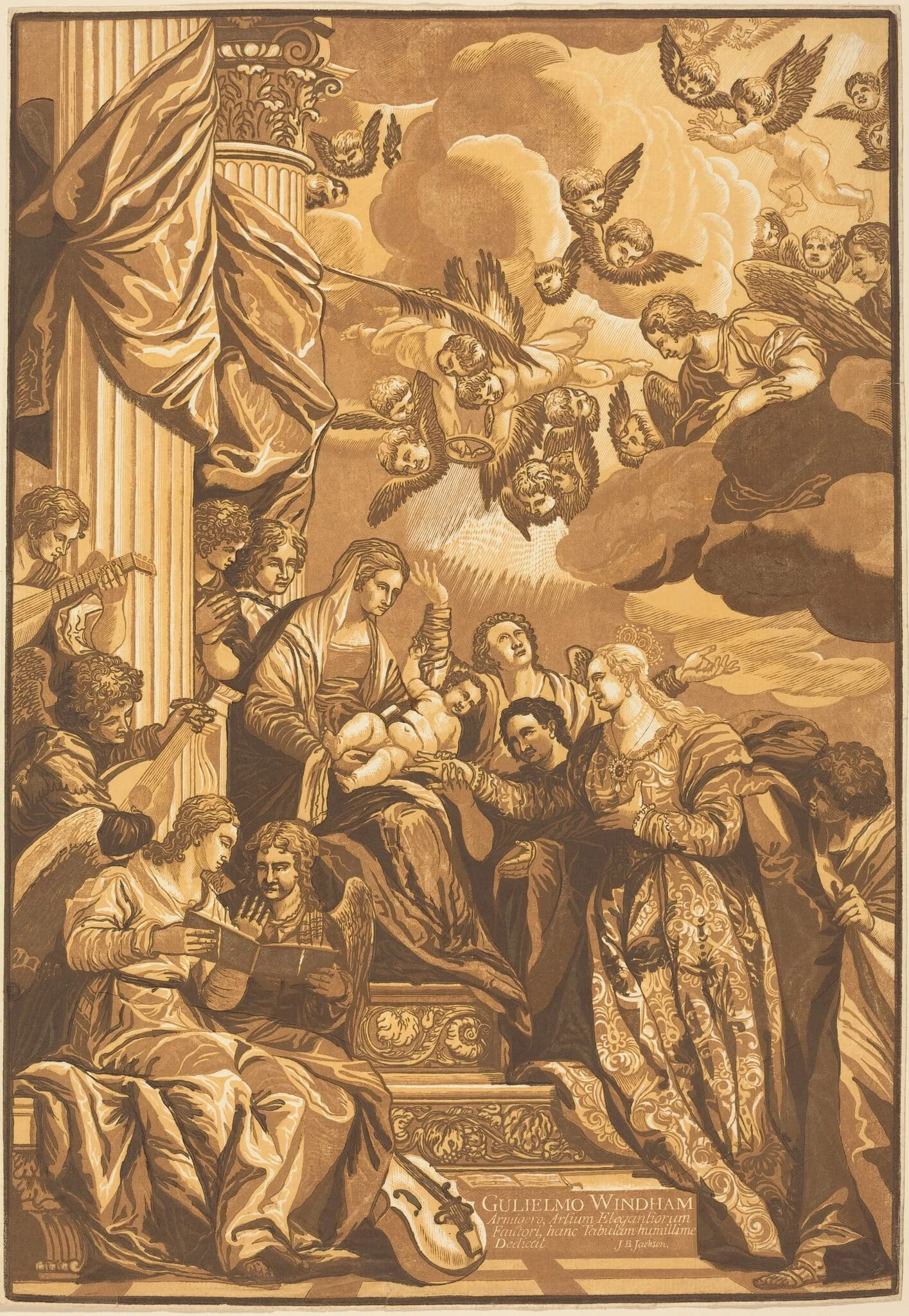 The Mystic Marriage of Saint Catherine