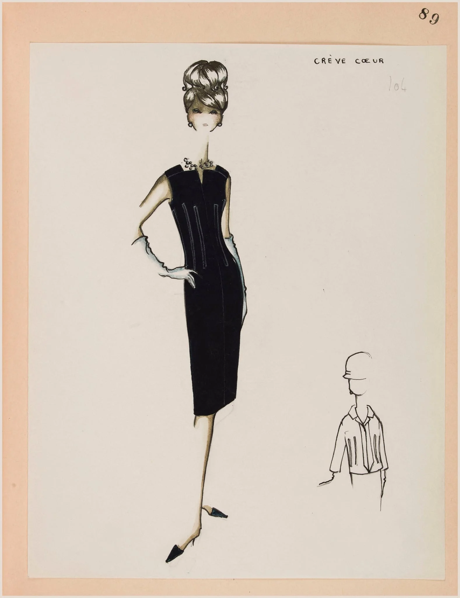 Crève coeur, by Carven, 1963
