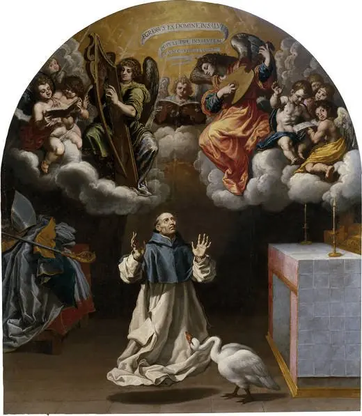 Musician Angels Appear to Saint Hugo of Lincoln