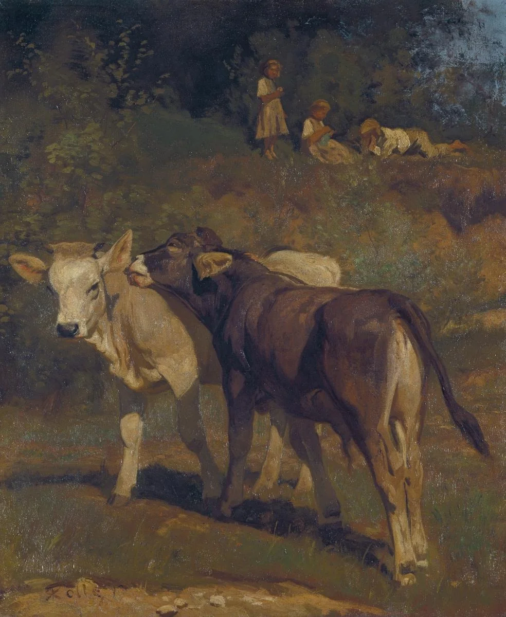 Q131586466, by Rudolf Koller, oil, 1865