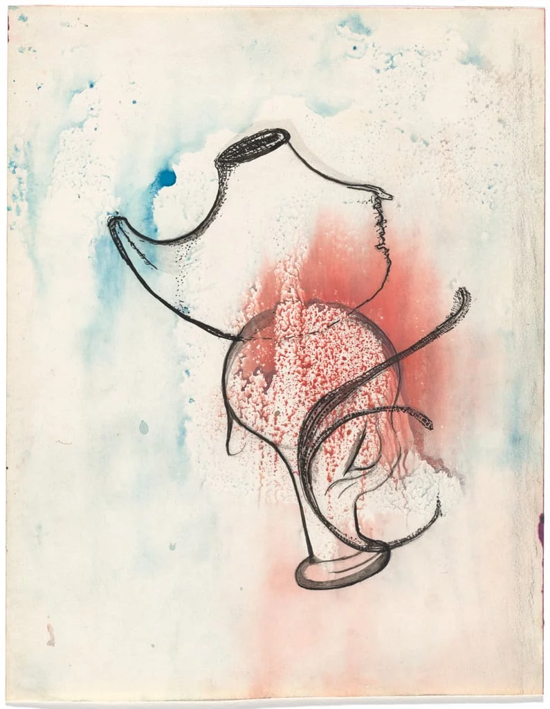 Untitled, by Sari Dienes, watercolor, 1944