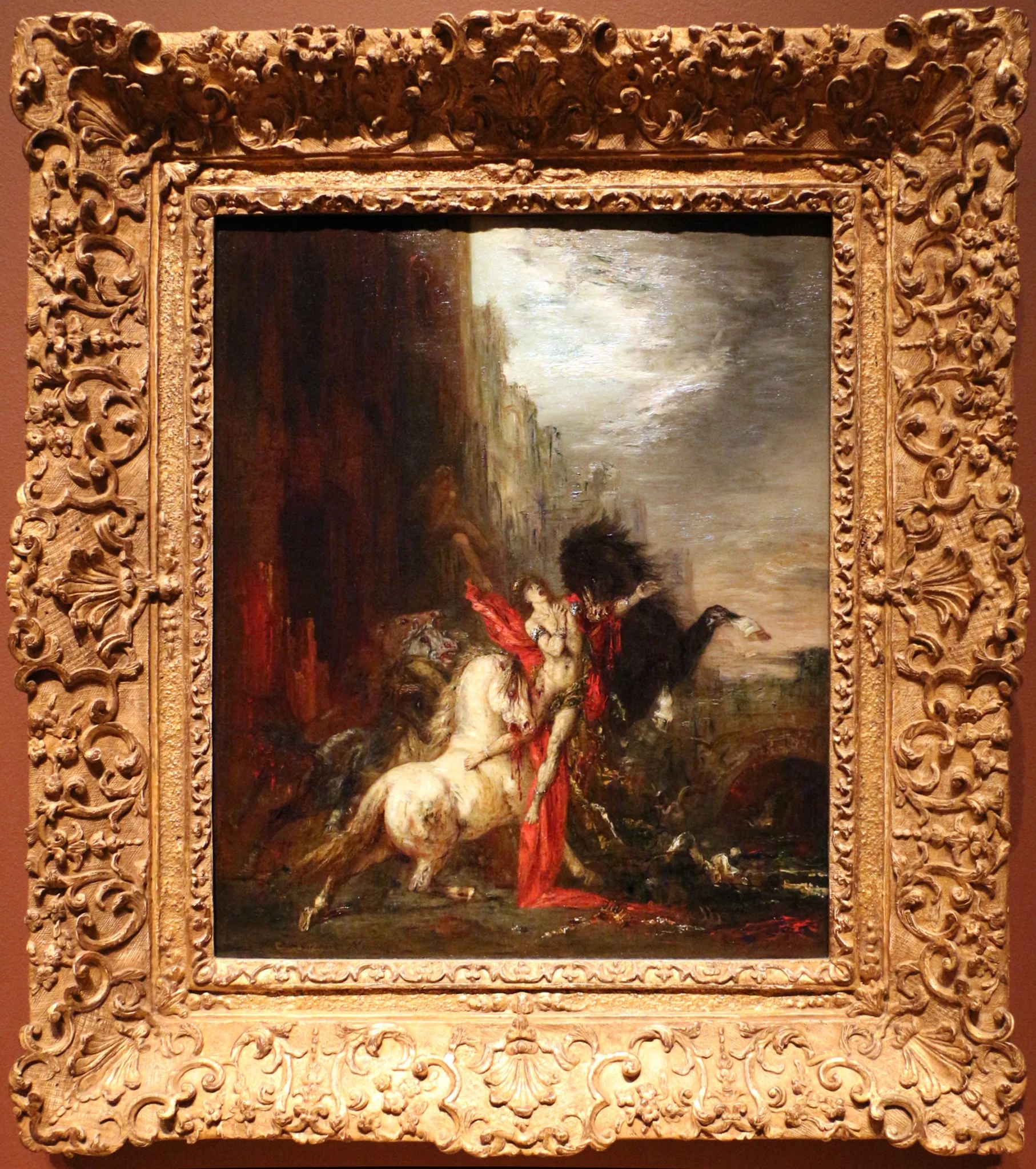 Diomedes Devoured by His Horses