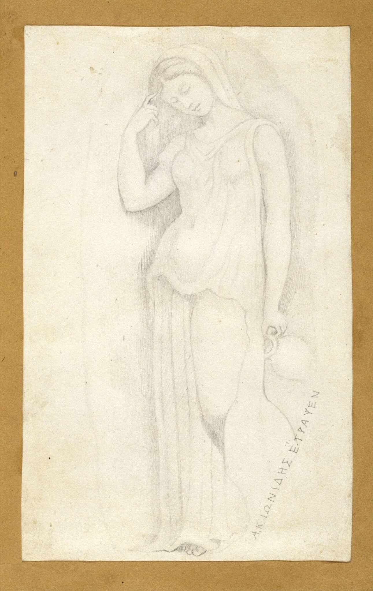 drawing from the Ionides Album