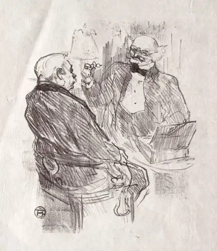 Au pied du Sinaï:  Georges Clemenceau et L'Oculiste Mayer