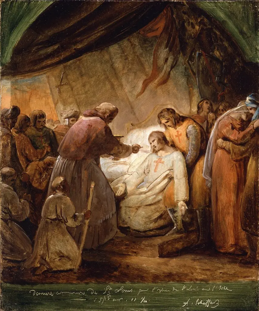 The Last Communion of Saint Louis