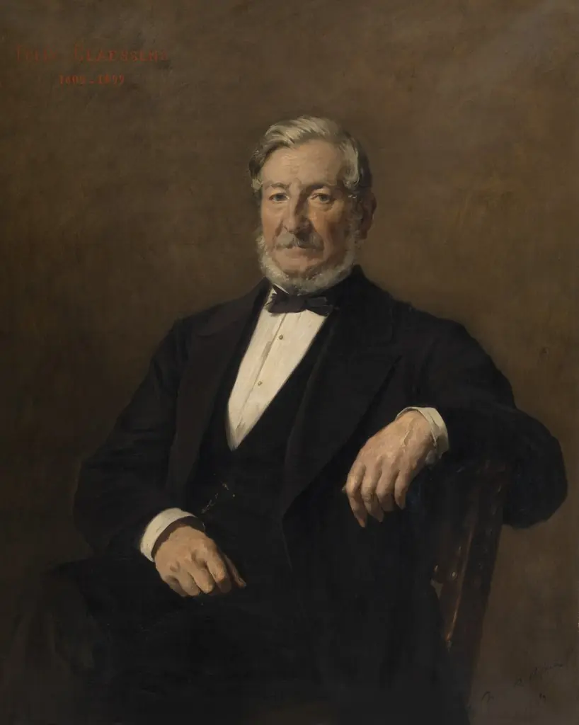Felix Claessens, the painter's uncle