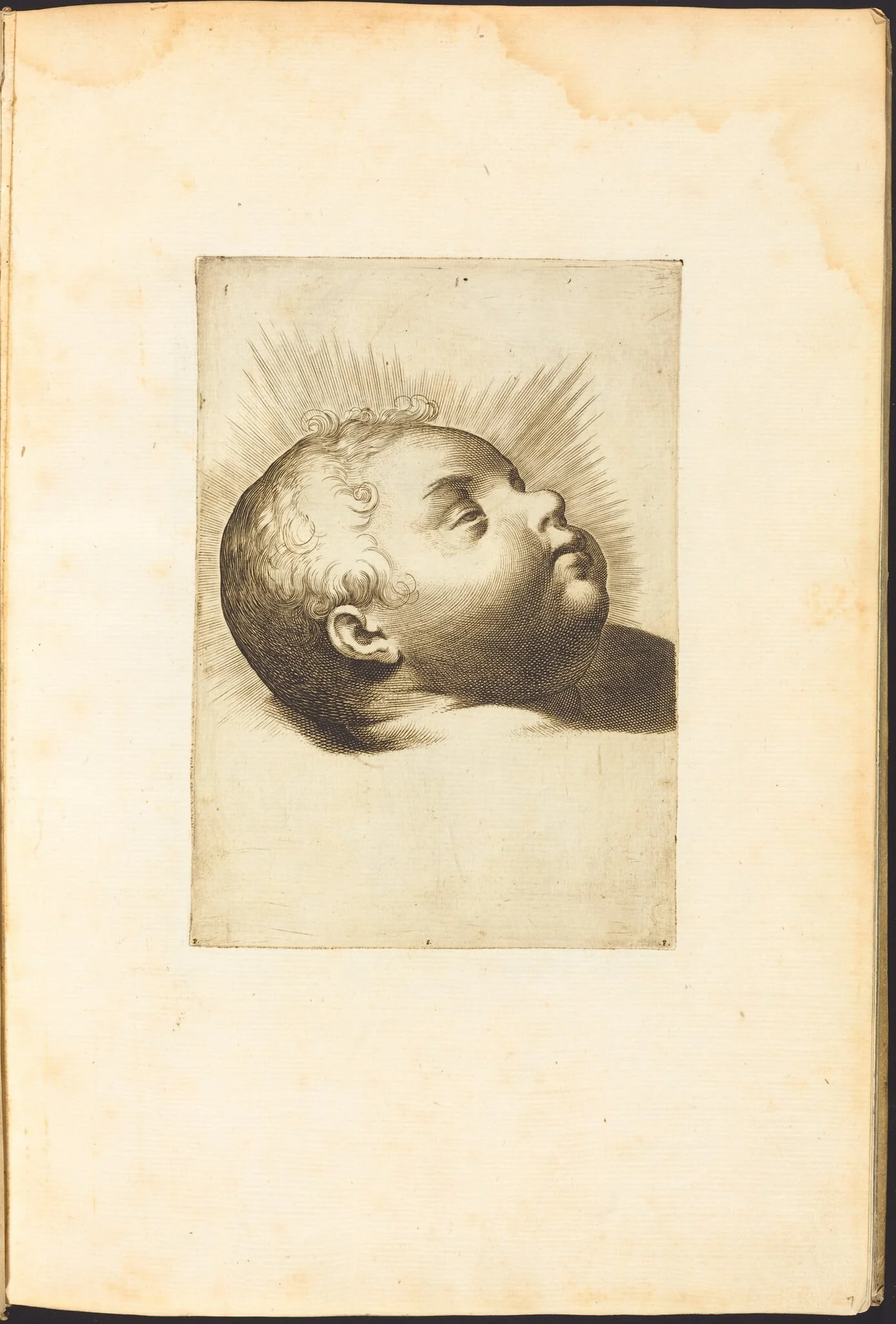 Print from Drawing Book, by Luca Ciamberlano, ink, 1615