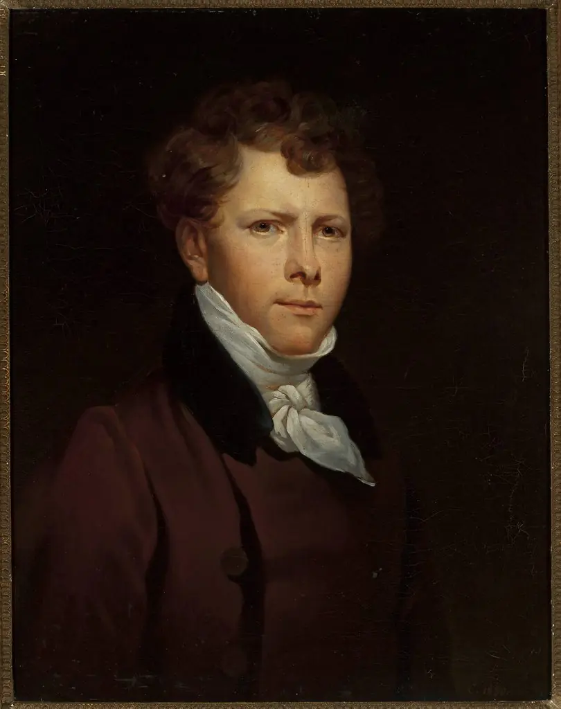Copy of “Self-portrait” of Antoni Brodowski