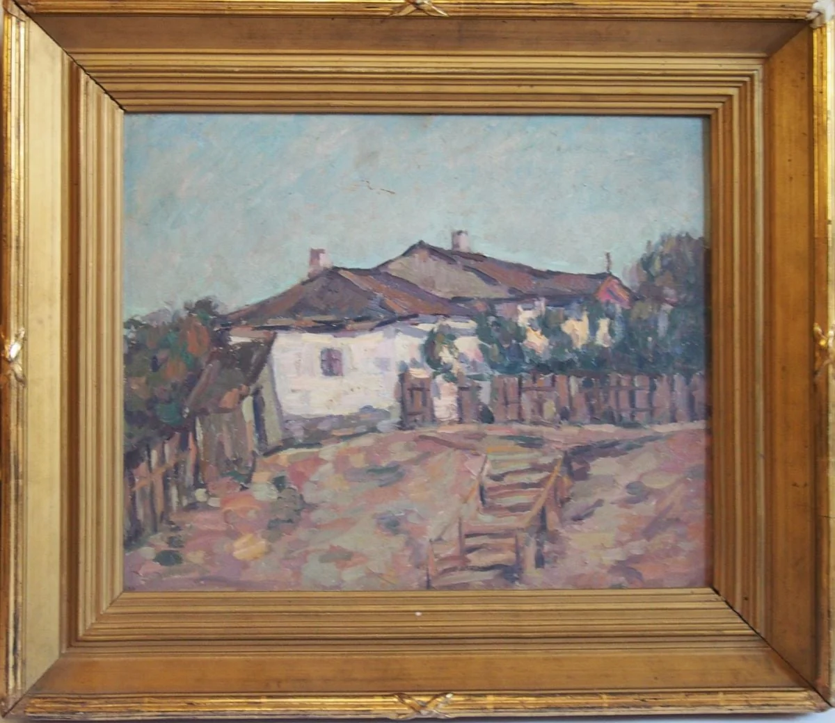 Case vechi la Tulcea, by Nicolae Dărăscu, unspecified
