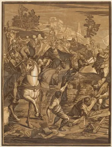 The Crucifixion (Left Panel)