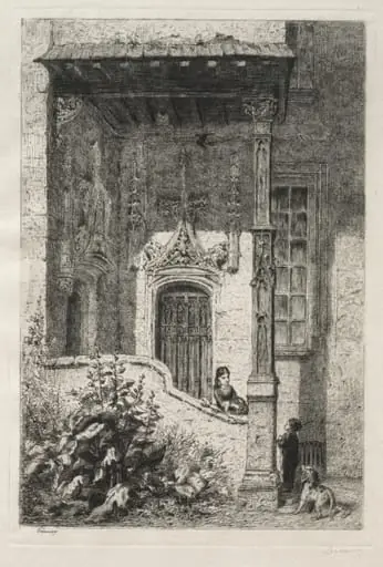 Maison dite de la Reine Blanche, Rue St. Hippolyte