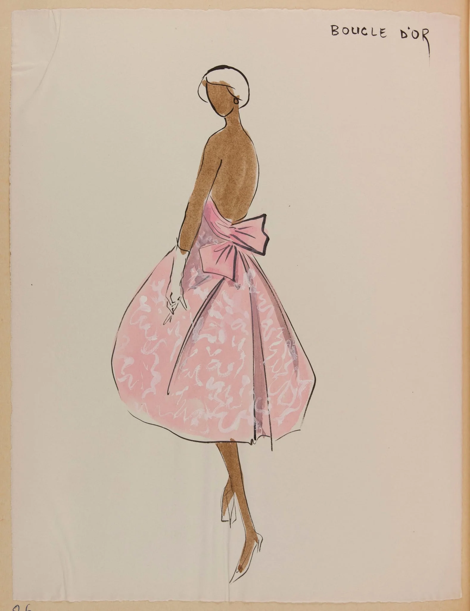 Boucle d'or, by Marie-Louise Carven, 1956