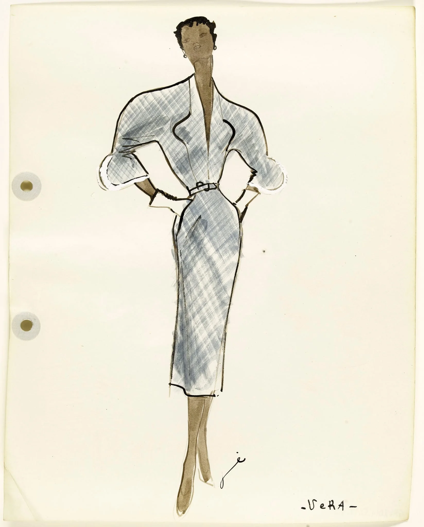'Vera', by Carven, 1951