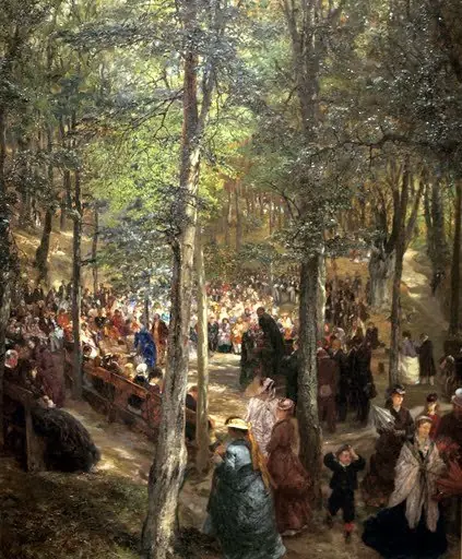 Sermon in the Beech Grove near Kösen
