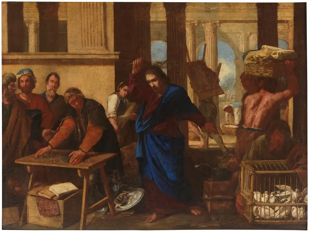 Casting the Money Changers out of the Temple