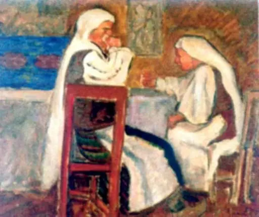 Țărănci la masă