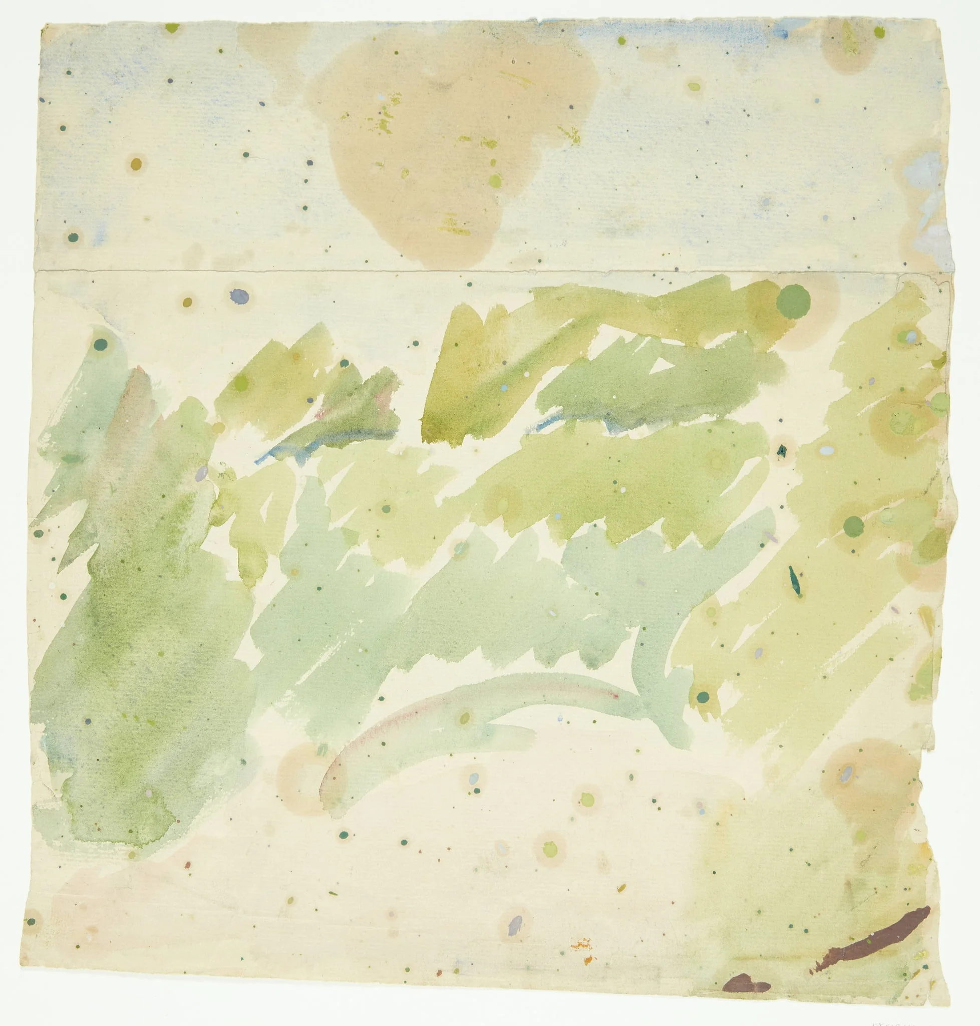 Landskabsstudie, by Unknown, unspecified, 1930