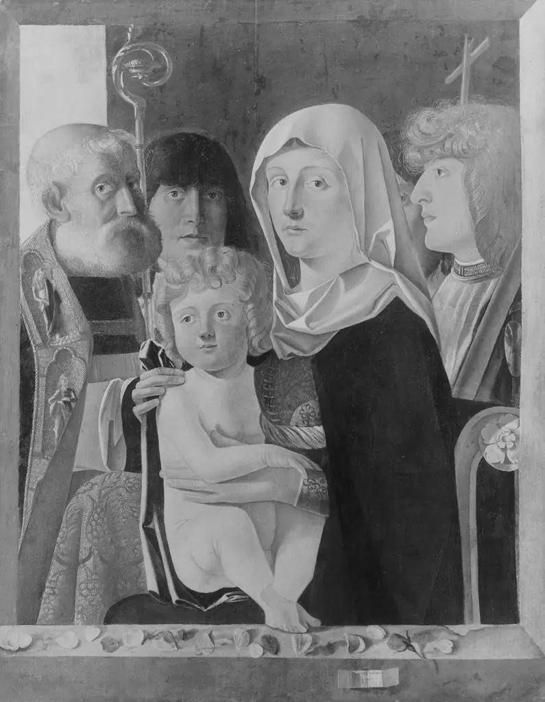 The Virgin and Child wiith four Saints