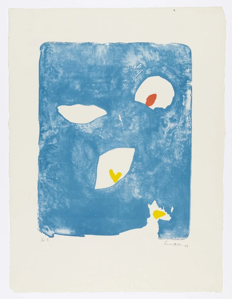 Untitled, by Helen Frankenthaler, ink, 1964