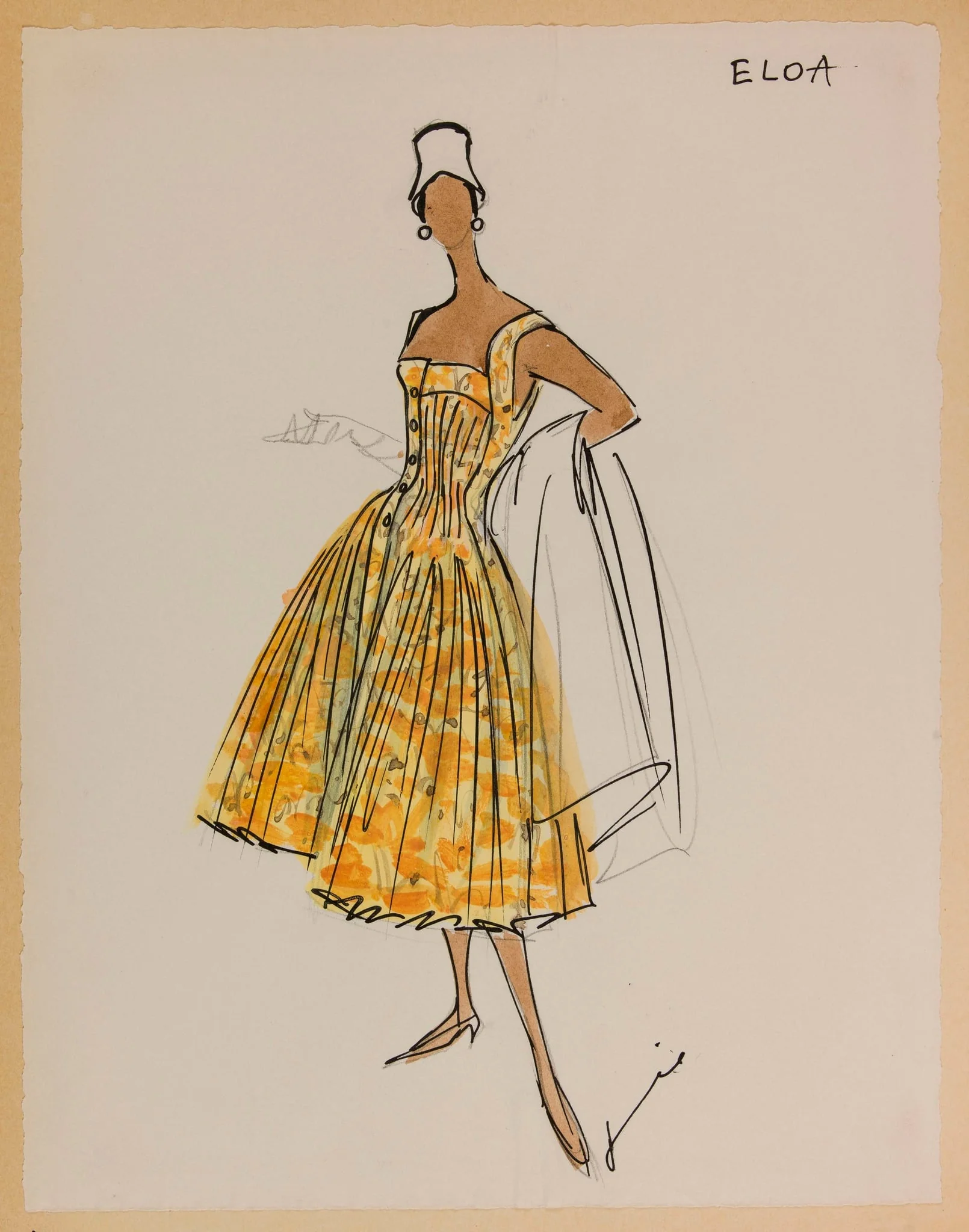 Eloa, by Marie-Louise Carven, 1956