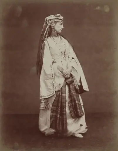 Sarah Bernhardt in "Zaire" by Voltaire