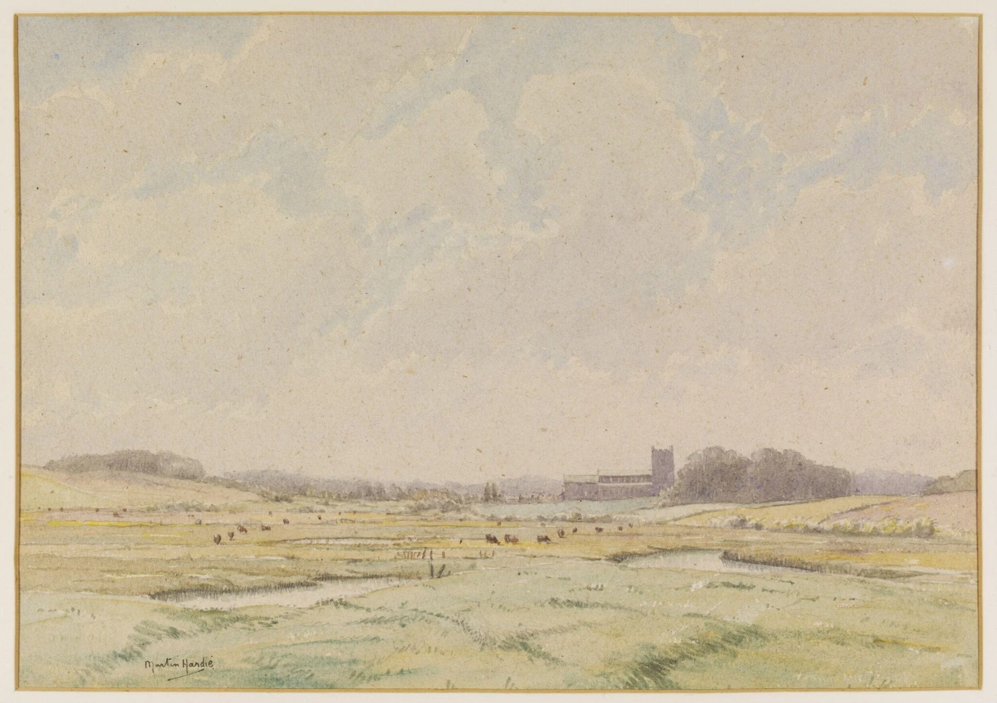 Wiverton Church, from Clay