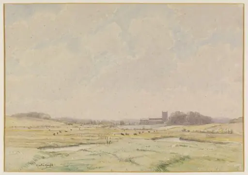 Wiverton Church, from Clay