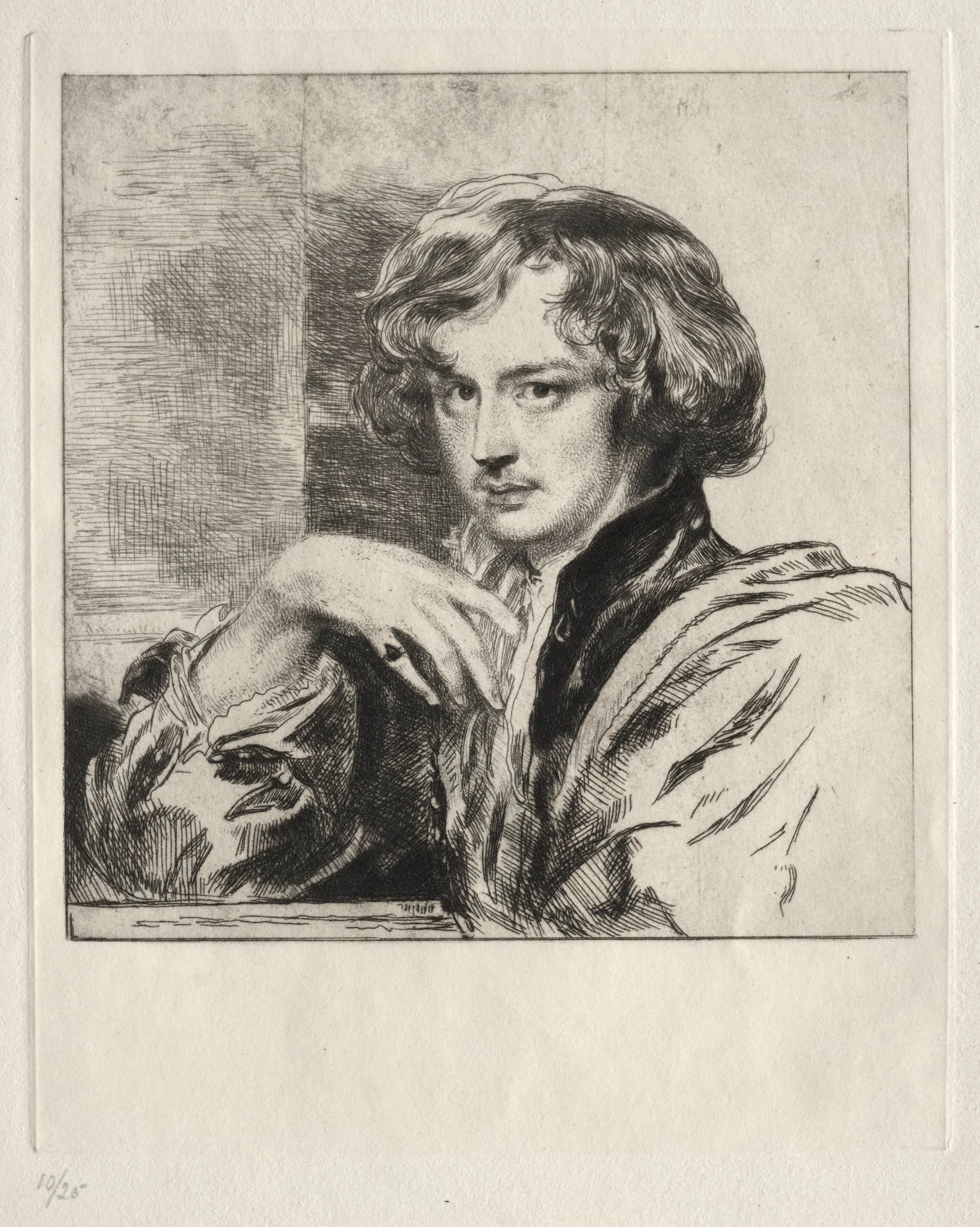 Van Dyck, by Andrew Geddes, 1823