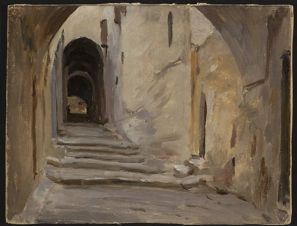 Jerusalem. From the journey to Palestine