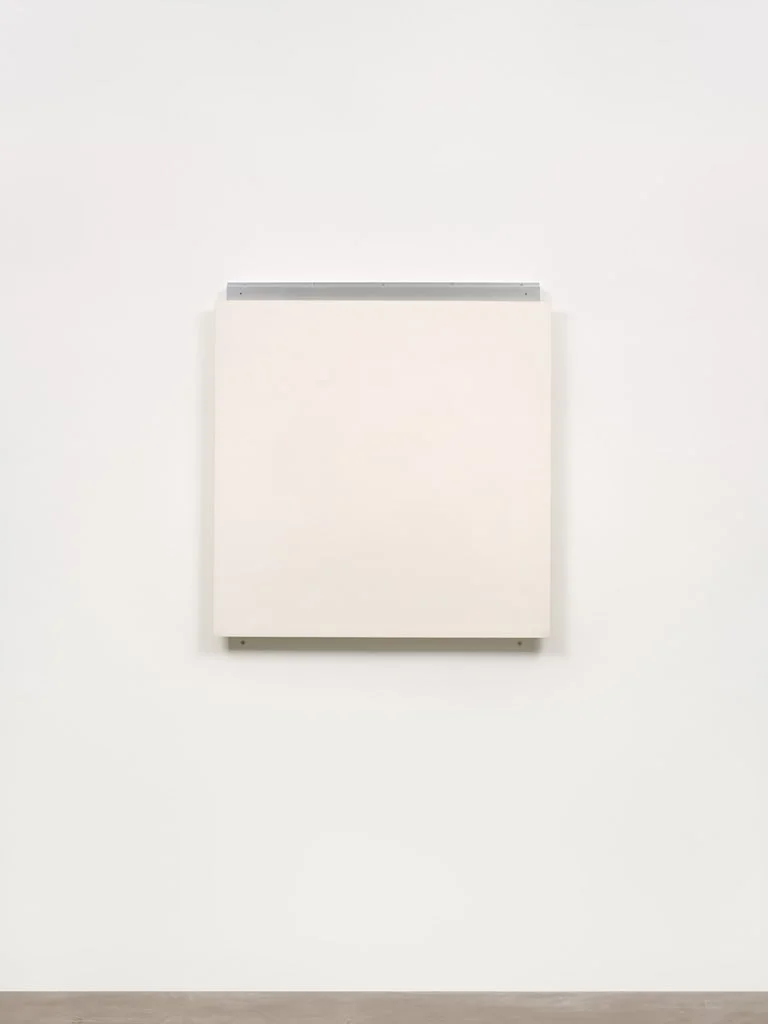 Untitled, by Robert Ryman, oil, 1984