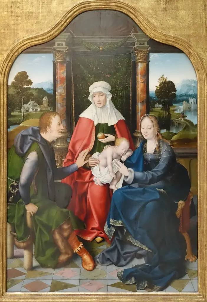 Virgin and Child with Saints Anne and Joachim