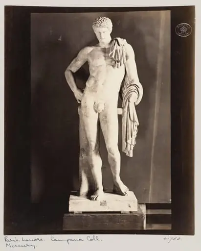 Marble statue of Theseus or Hercules