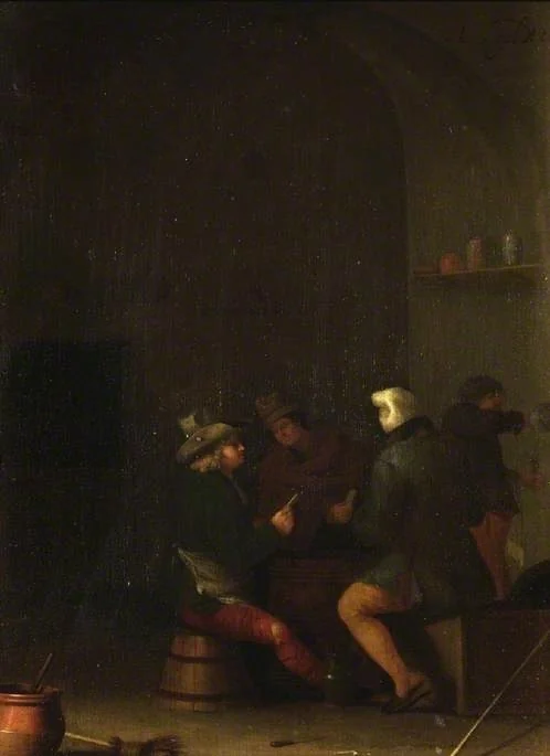 Boors playing cards