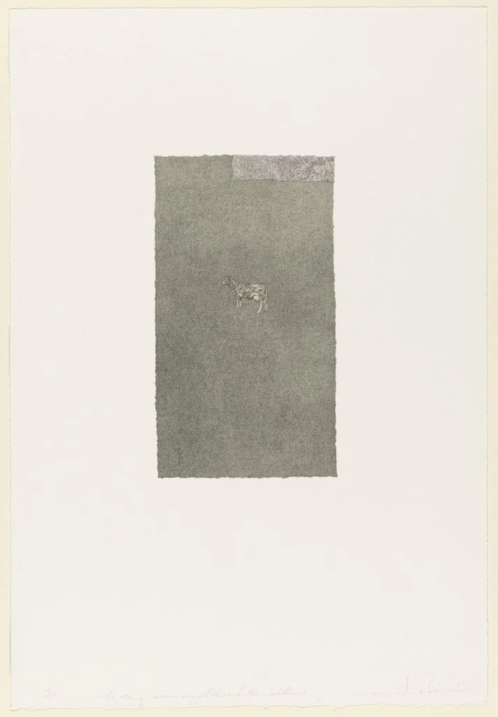Untitled, by Marvin Harden, ink, 1974