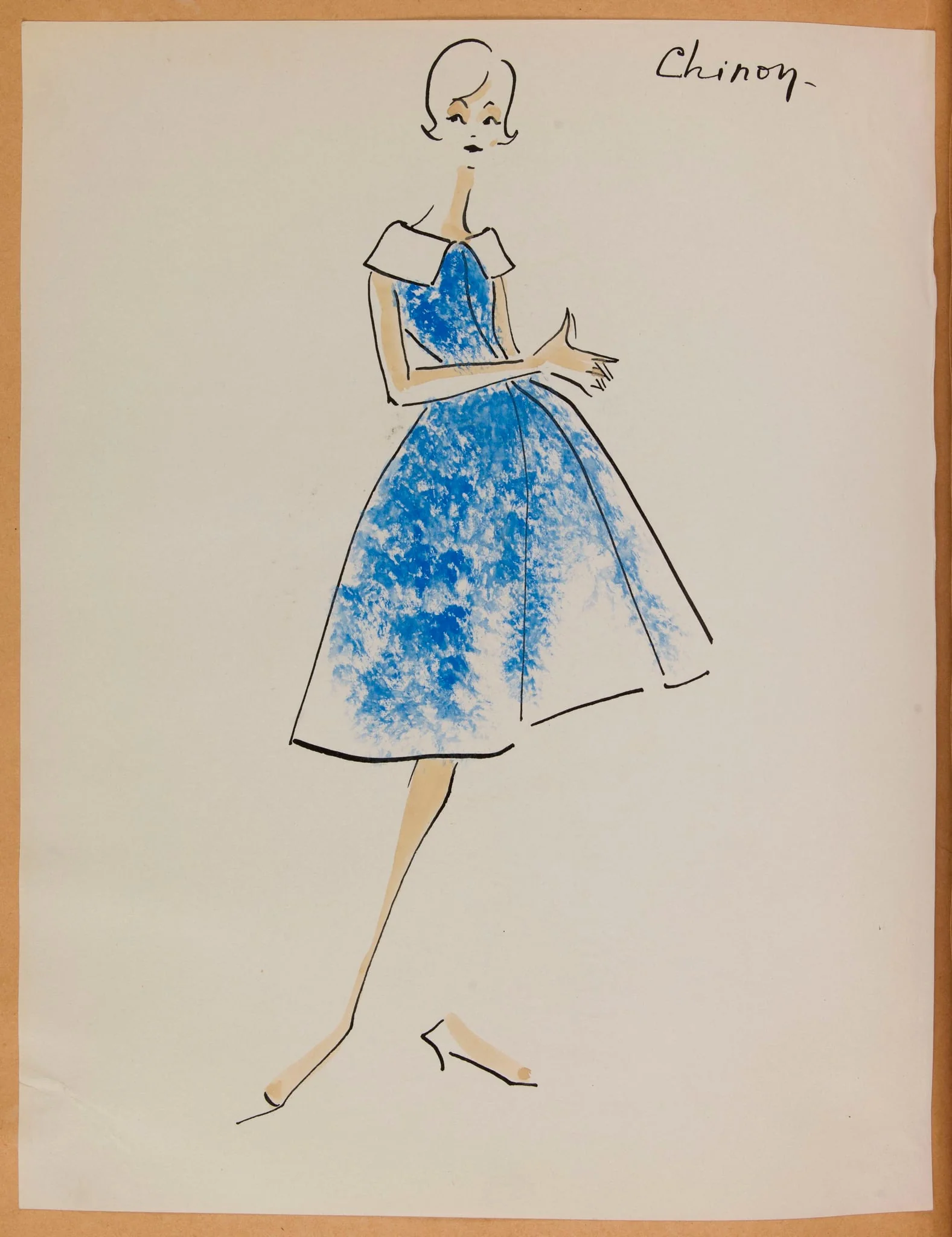 Chinon, by Marie-Louise Carven, 1958