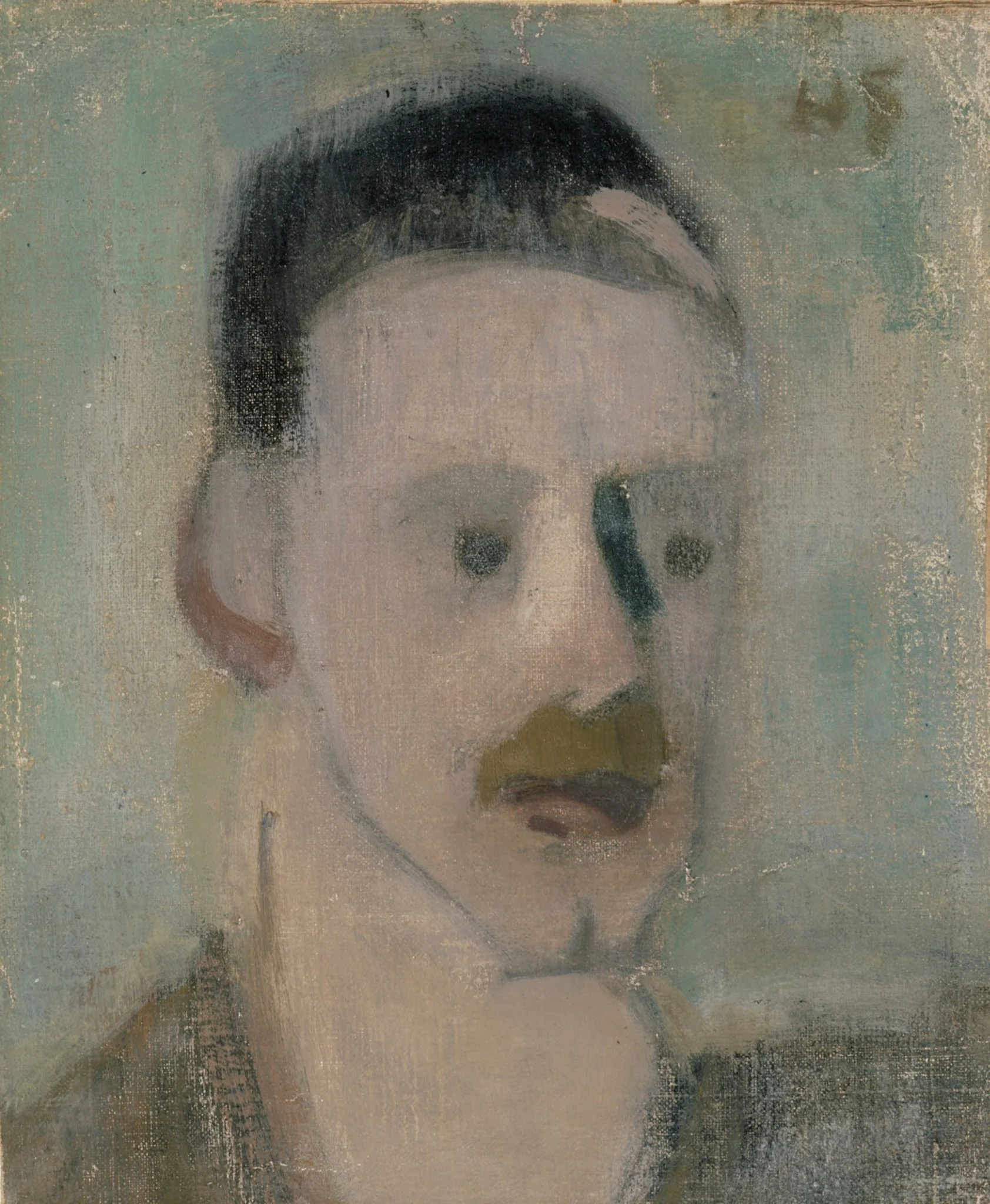Einar Reuter III, by Helene Schjerfbeck, oil, 1920