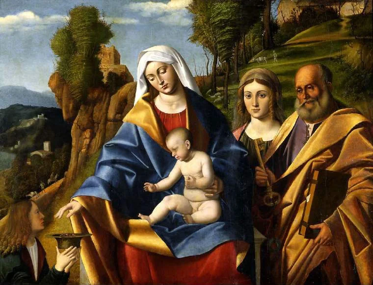 Virgin and Child with Saints,