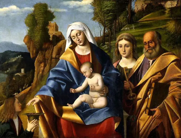 Virgin and Child with Saints,