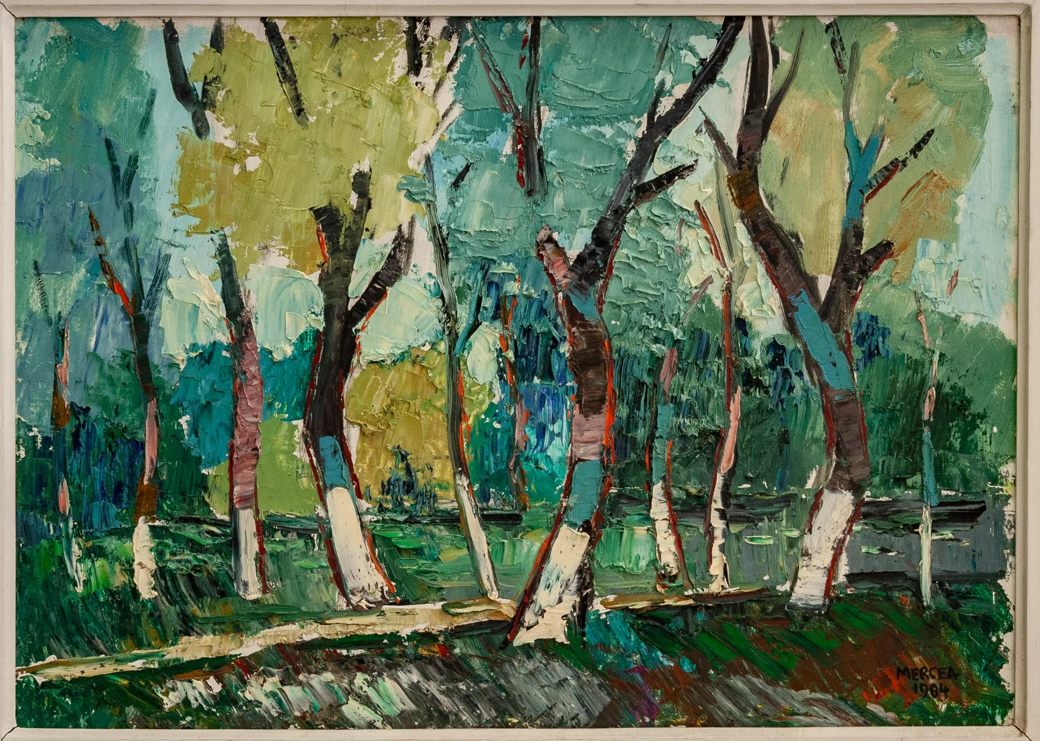 În pădure la Calica, by Pavel Mercea, unspecified